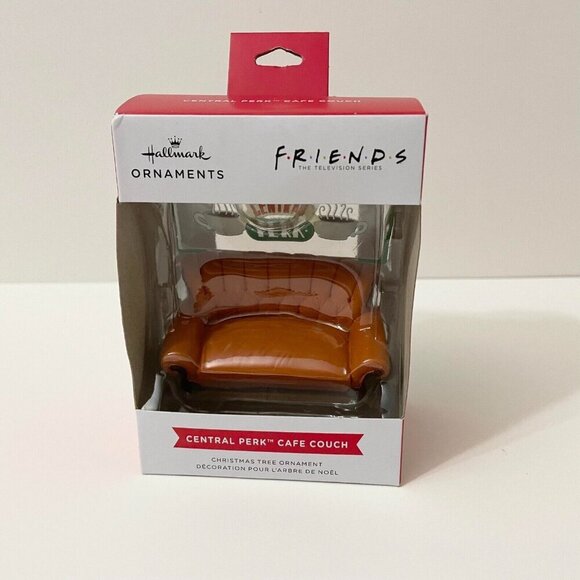 Hallmark Friends TV Show Central Perk Cafe Couch Tree Ornament - Picture 1 of 16